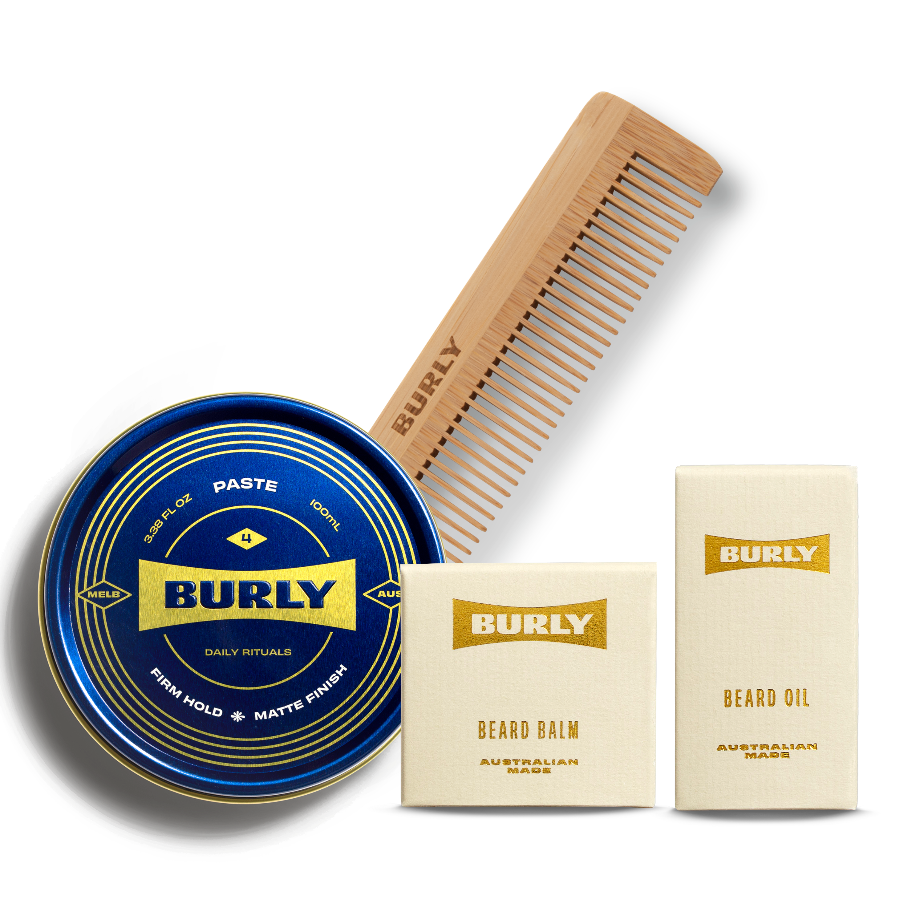 Hair and Beard Combo Pack - BURLY