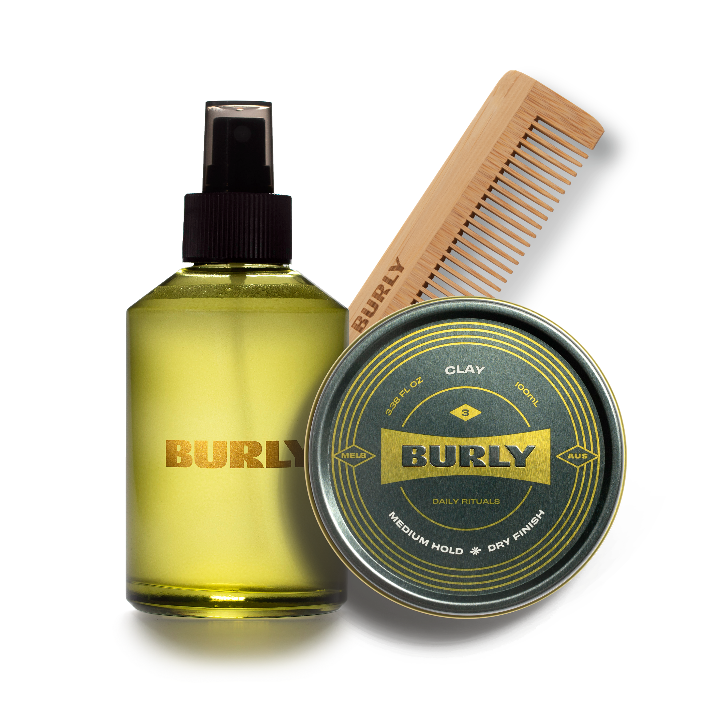 Sea Salt & Styling Combo Pack - BURLY