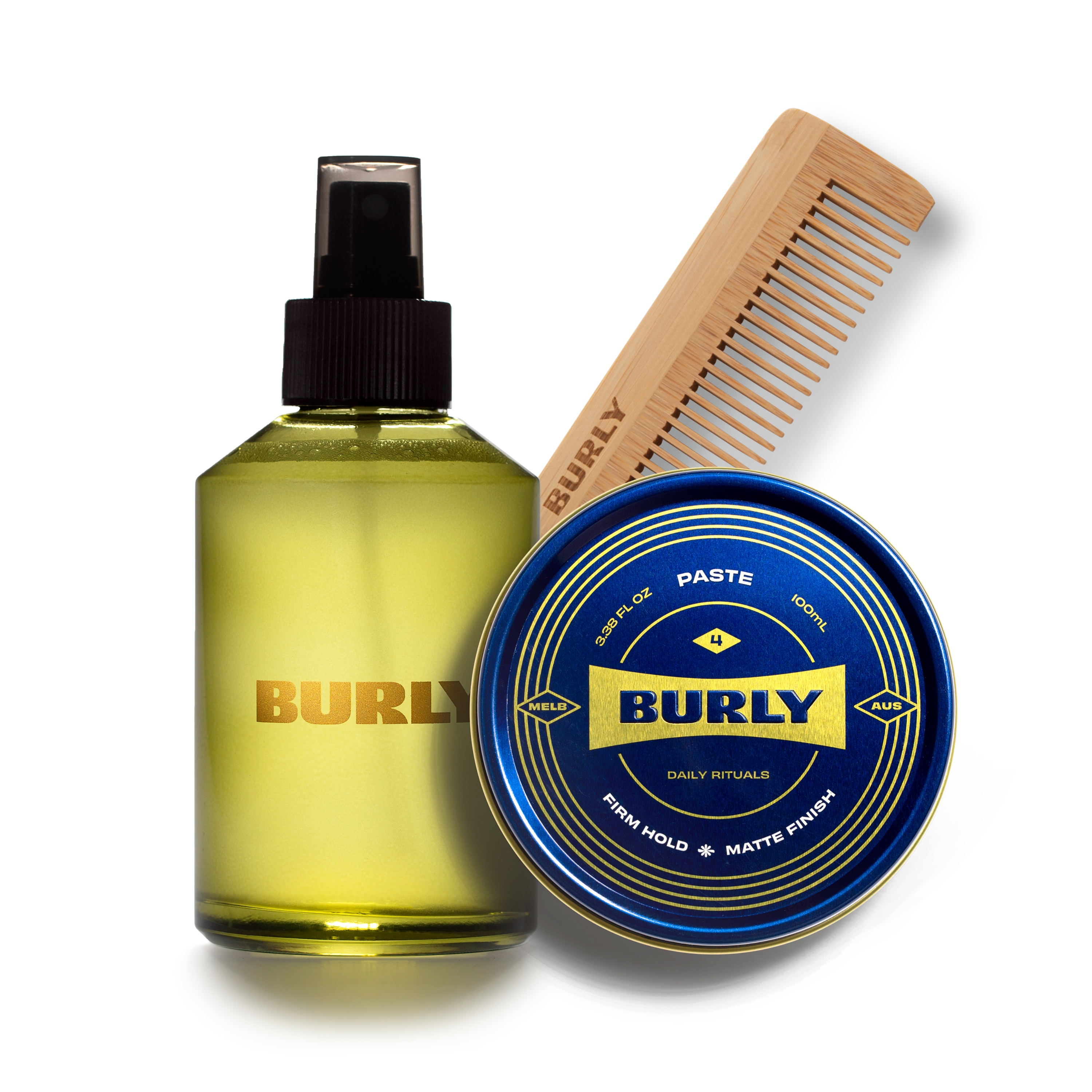 Sea Salt & Styling Combo Pack - BURLY