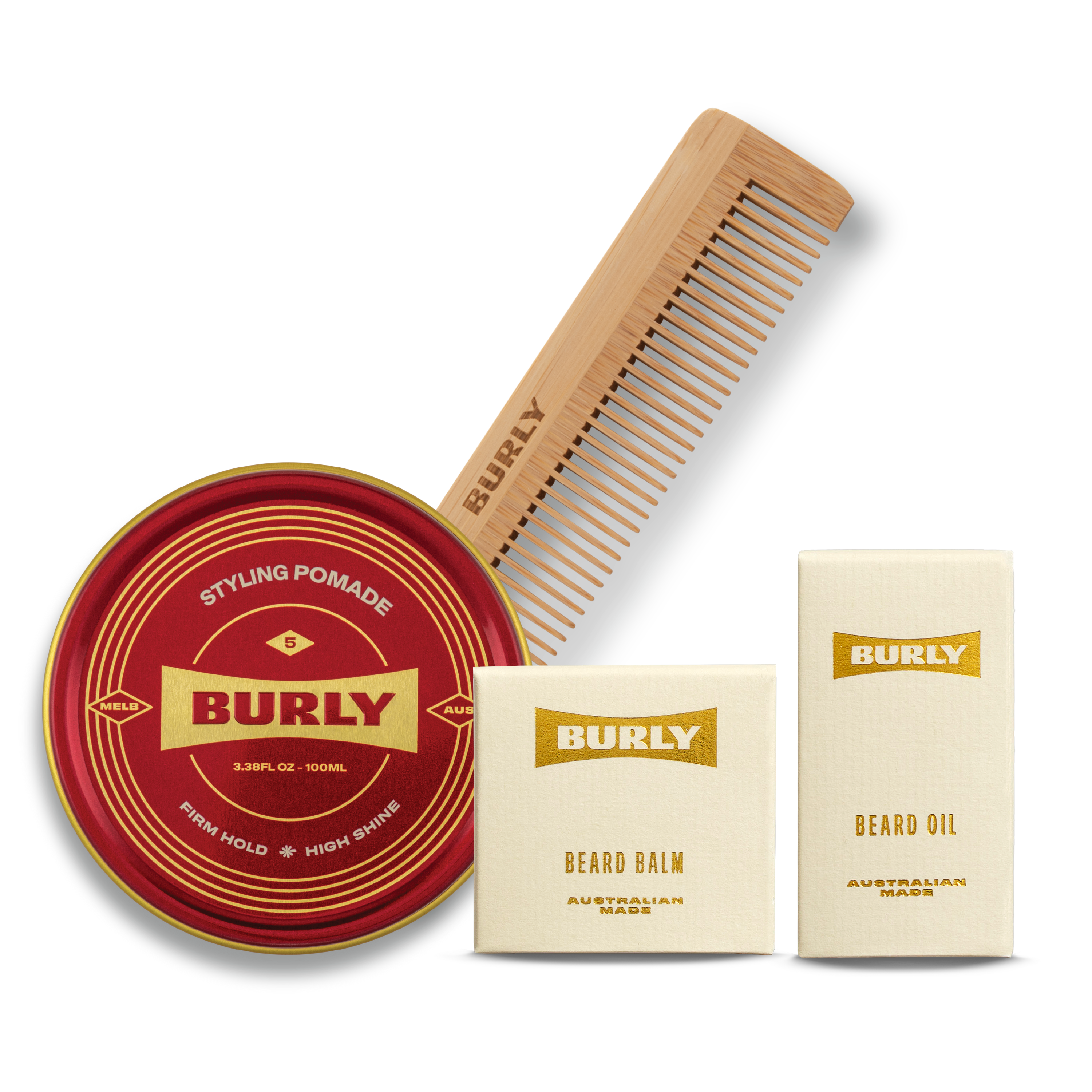 Hair and Beard Combo Pack - BURLY