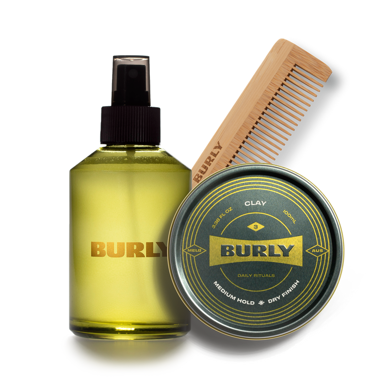 Sea Salt & Styling Combo Pack - BURLY